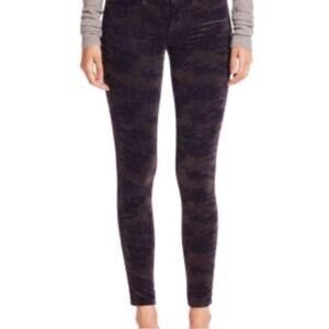 J Brand Super Skinny Twilight Velvet Legging Jeans Purple Size 29